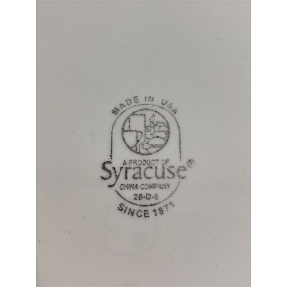 Vintage Syracuse China BPOE Elk Lodge Millennium Clock 2000 Platter 12” - Picture 6 of 8